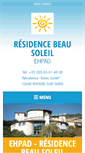 Mobile Screenshot of maison-retraite-beausoleil.com